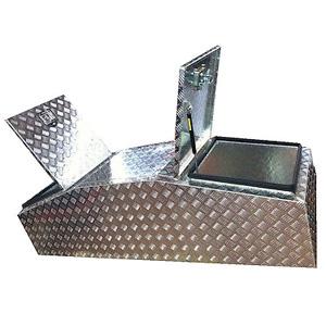 Aluminum gullwing tool box