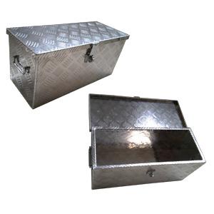 Aluminum truck tool chests