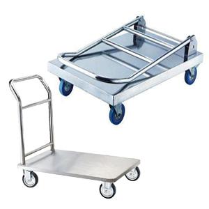 Stainless steel Platform hand trolley