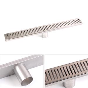 Stainless steel linear shower drain