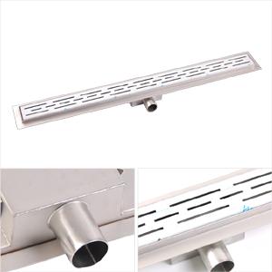 Stainless steel shower trough drains