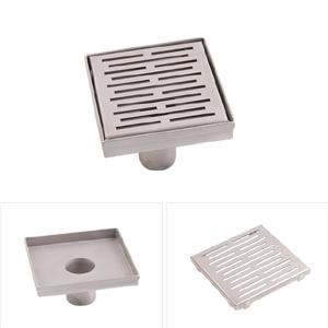 Stainless steel square Shower Slot Drain