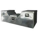 Heavy duty truck storage toolboxes