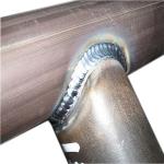 Metal tube welding parts